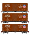 Athearn RTR 67962 HO Scale 40' Modernized Boxcar Union Pacific UP 3 Pack