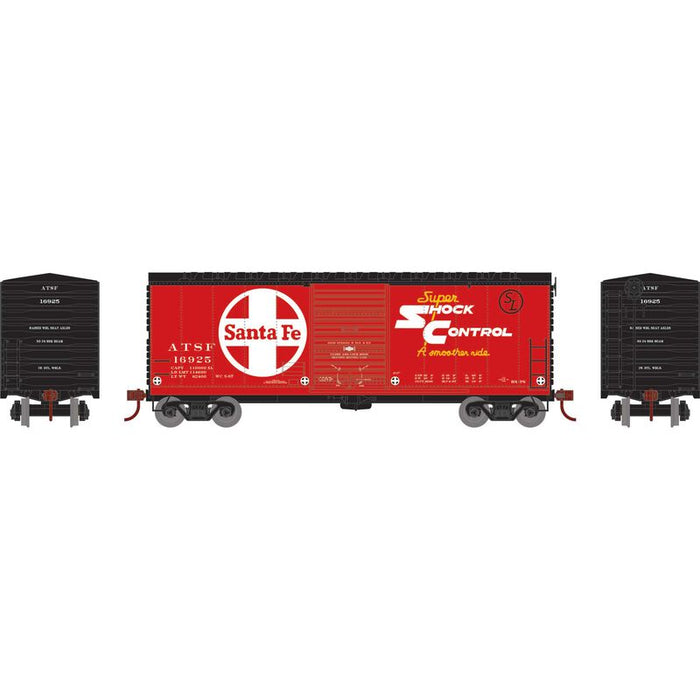 Athearn RTR 69433 HO Scale 40' Modernized Boxcar Santa Fe ATSF 16925
