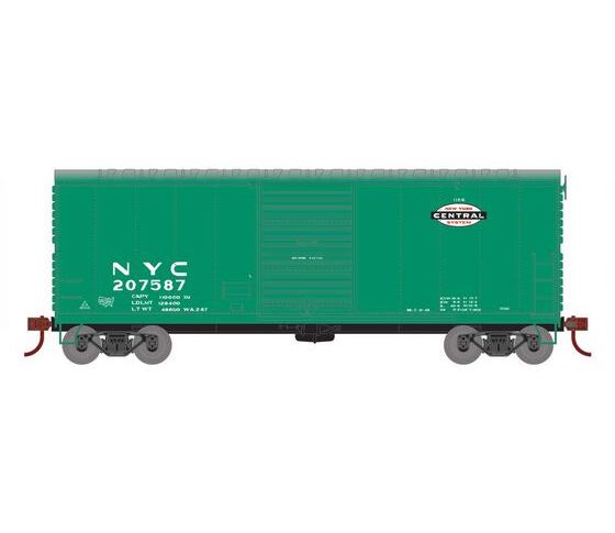 Athearn RTR 69436 HO Scale 40' Modernized Boxcar New York Central NYC 207587