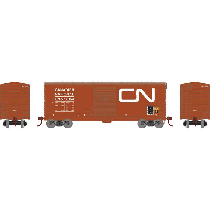 Athearn RTR 69442 HO Scale 40' Modernized Boxcar Canadian National CN 577064