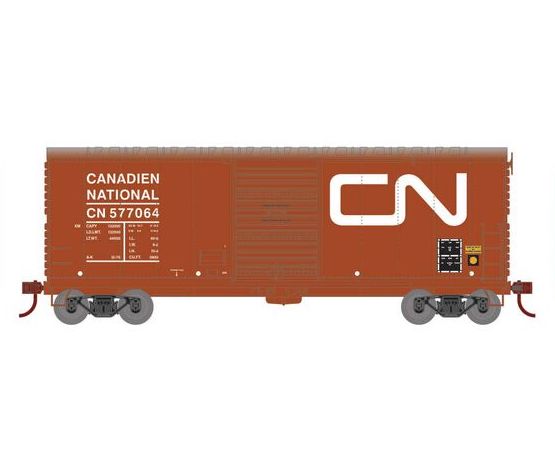 Athearn RTR 69442 HO Scale 40' Modernized Boxcar Canadian National CN 577064