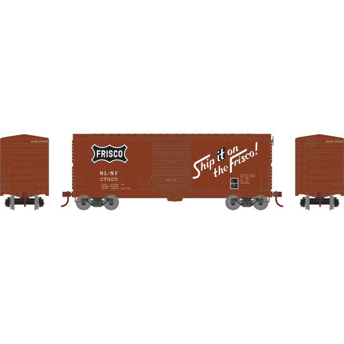 Athearn RTR 69445 HO Scale 40' Modernized Boxcar Frisco SLSF 27025