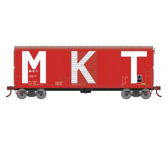 Athearn RTR 69449 HO Scale 40' Modernized Boxcar Missouri Kansas Texas MKT 5577