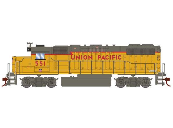Athearn RTR 72197 HO Scale EMD GP38-2 Union Pacific UP 551 Sound-Ready w/ Speaker
