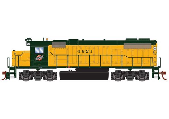 Athearn RTR 72198 HO Scale EMD GP38-2 Chicago NorthWestern C&NW 4621 Sound-Ready w/ Speaker