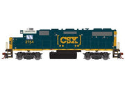 Athearn RTR 72201 HO Scale EMD GP38-2 CSX 2754 Sound-Ready w/ Speaker