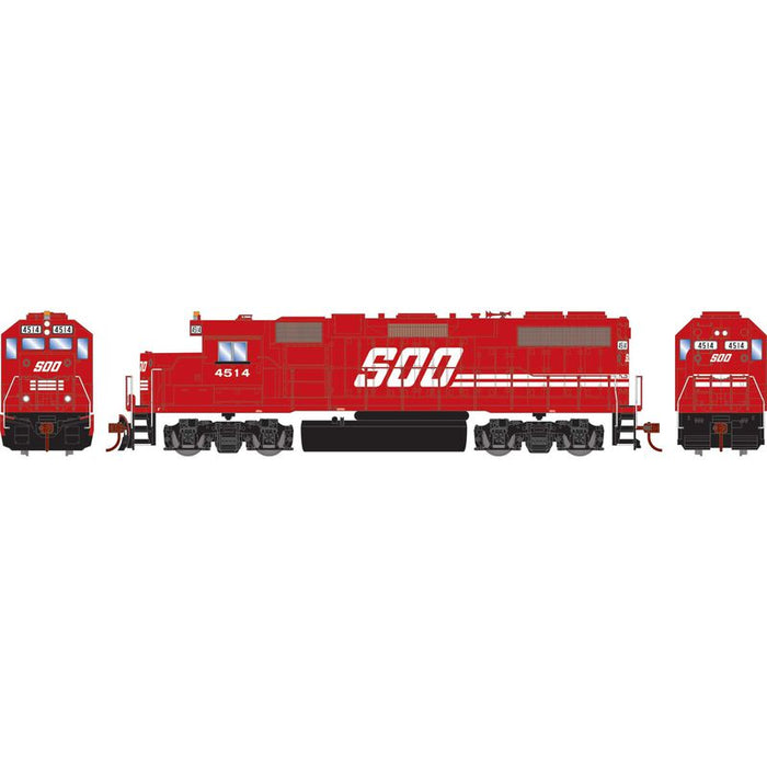 Athearn RTR 72207 HO Scale EMD GP38-2 SOO Line 4514 Sound-Ready w/ Speaker