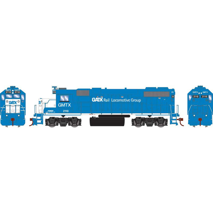 Athearn RTR 72208 HO Scale EMD GP38-2 GATX Rail GMTX 2110 Sound-Ready w/ Speaker