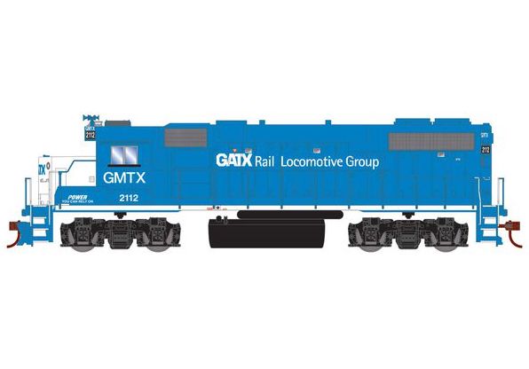 Athearn RTR 72209 HO Scale EMD GP38-2 GATX Rail GMTX 2112 Sound-Ready w/ Speaker