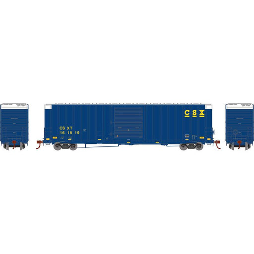 Athearn RTR 72834 HO Scale 60' ICC High Cube Boxcar CSX 161819
