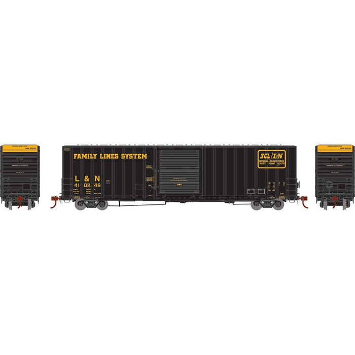 Athearn RTR 72837 HO Scale 60' ICC High Cube Boxcar Family Lines System L&N 410246