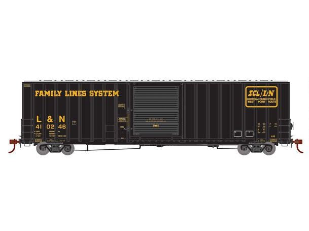 Athearn RTR 72837 HO Scale 60' ICC High Cube Boxcar Family Lines System L&N 410246