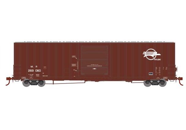 Athearn RTR 72840 HO Scale 60' ICC High Cube Boxcar Missouri Pacific MP 269060