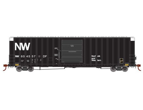 Athearn RTR 72845 HO Scale 60' ICC High Cube Boxcar Norfolk & Western NW 604557