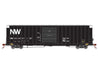 Athearn RTR 72845 HO Scale 60' ICC High Cube Boxcar Norfolk & Western NW 604557