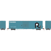 Athearn RTR 72846 HO Scale 60' ICC High Cube Boxcar Rock Island Rock 532600