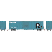 Athearn RTR 72848 HO Scale 60' ICC High Cube Boxcar Rock Island Rock 532622