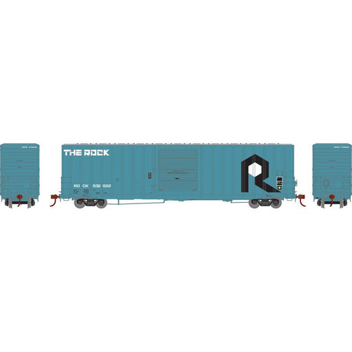 Athearn RTR 72848 HO Scale 60' ICC High Cube Boxcar Rock Island Rock 532622