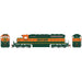 Athearn RTR 73630 HO Scale EMD SD40 BNSF Rebuilt 7330 DC