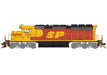 Athearn RTR 73634 HO Scale EMD SD40 Southern Pacific SP "Kodachrome" 7357 DC