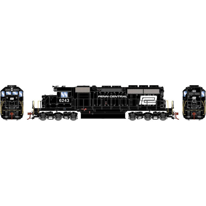 Athearn RTR 73642 HO Scale EMD SD40 Penn Central PC 6243 DC