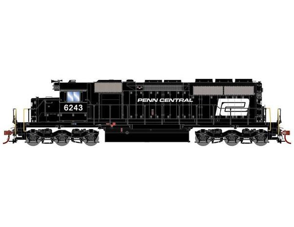 Athearn RTR 73642 HO Scale EMD SD40 Penn Central PC 6243 DC