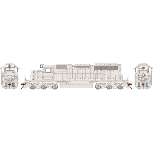 Athearn RTR 73647 HO Scale EMD SD40 Undecorated DC