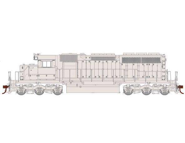 Athearn RTR 73647 HO Scale EMD SD40 Undecorated DC