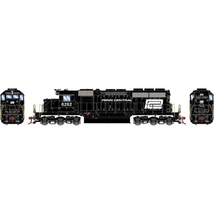 Athearn RTR 73744 HO Scale EMD SD40 Penn Central PC 6262 DCC & Sound