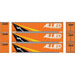 Athearn RTR 7684 N Scale 48' Container Allied Van Lines AVLU 3 Pack #2