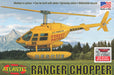 Atlantis Models 1025 1/72 Forest Patrol Rescue Helicopter Model Kit (SNAP)
