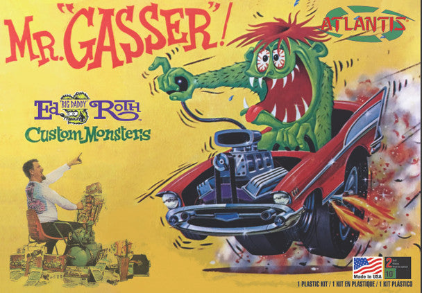 Atlantis Models 1301 1/25 Ed Roth Mr Gasser Model Car Kit
