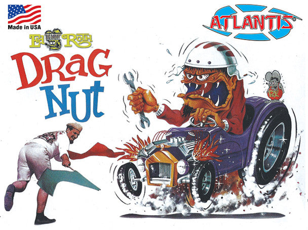 Atlantis Models 1303 1/25 Ed Roth Drag Nut Model Car Kit