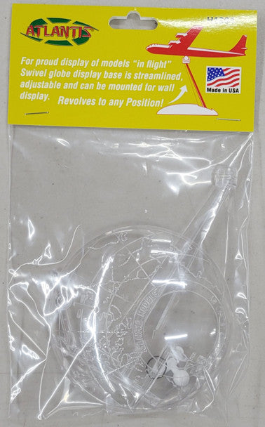 Atlantis Models 1304 Clear Swivel Stand for Model Aircraft