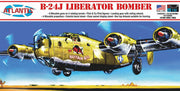 Atlantis Models 218 1/92 B-24J Bomber Buffalo Bill Model Airplane Kit