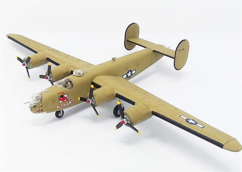 Atlantis Models 218 1/92 B-24J Bomber Buffalo Bill Model Airplane Kit