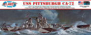 Atlantis Models 457 1/490 USS Pittsburgh CA-72 Heavy Cruiser Skill Level 2 Model Kit