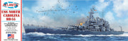 Atlantis Models 601 1/500 USS North Carolina BB-55  Battleship Model Kit