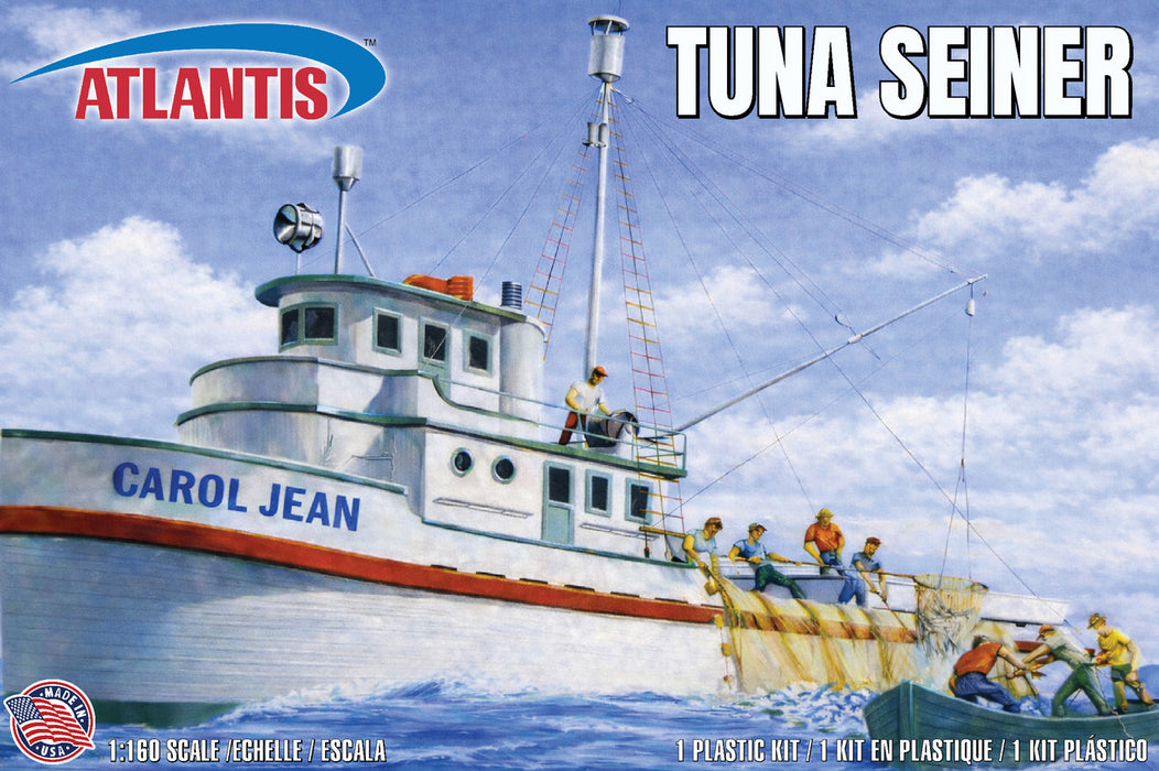 Atlantis Models 72122 1/160 Tuna Seiner Corsair Boat Model Kit