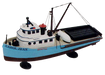 Atlantis Models 72122 1/160 Tuna Seiner Corsair Boat Model Kit