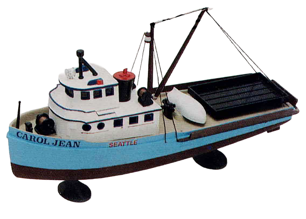 Atlantis Models 72122 1/160 Tuna Seiner Corsair Boat Model Kit