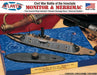 Atlantis Models 77257 Monitor& Merrimac Civil War Model Ship Kits