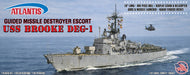 Atlantis Models 8295 1/310 USS Brooke DEG-1 Guided Missile Destroyer Model Ship Kit