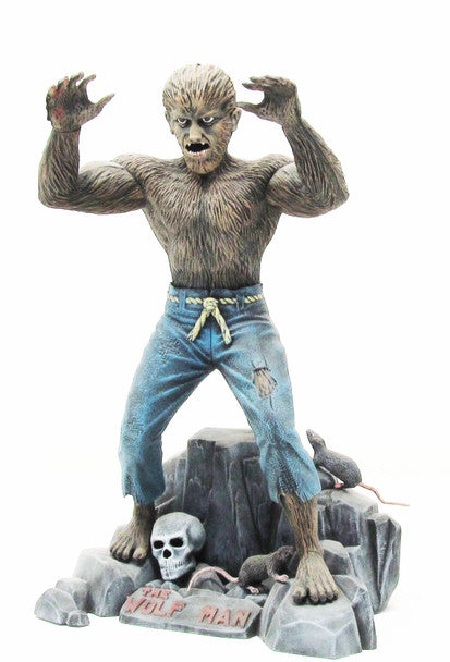 Atlantis Models A450 1/8 Lon Chaney Jr. Wolfman (Glow in the Dark) Figure Model Kit