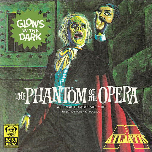 Atlantis Models A451 1/8  Phantom of the Opera (Glow in the Dark) Figure Model Kit