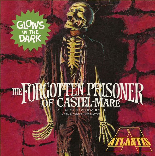 Atlantis Models A453 Forgotten Prisoner of Castle Mare (Glow in the Dark) Figure Model Kit