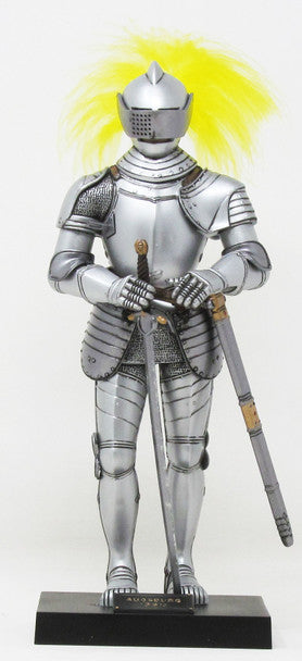 Atlantis Models A471 1/8 Silver Knight Figure Model Kit
