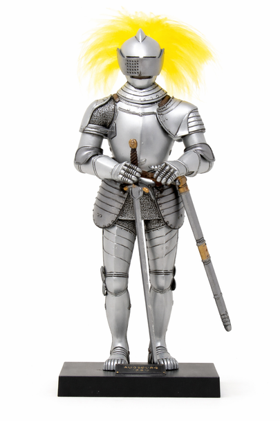 Atlantis Models A471 1/8 The Silver Knight Of Augsburg Plastic Model Kit