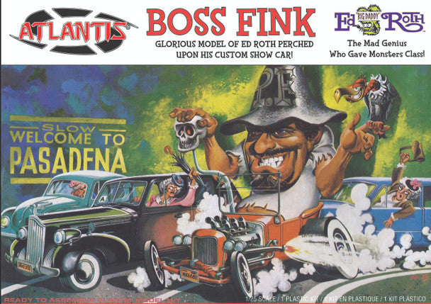 Atlantis Models H1271 1/25 Ed Roth Boss Fink Model Car Kit