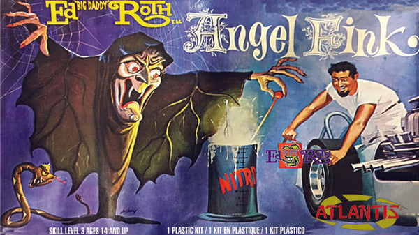 Atlantis Models H1307 Ed Big Daddy Roth Angel Fink Skill Level 3 Model Kit